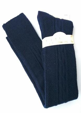 Високі шкрстяні гольфи під чоботи4 фото