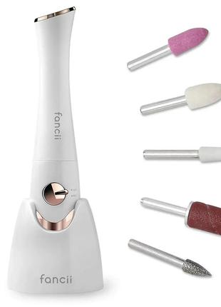 Електрична пилка для нігтів fancii mynt cordless manicure pedicure