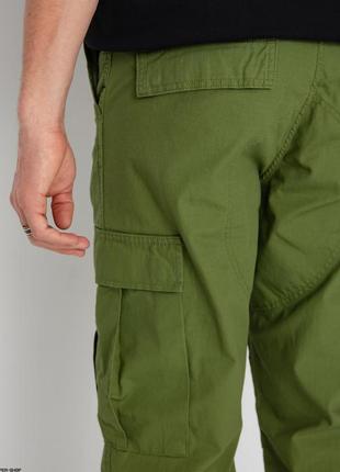 Штани карго carhartt wip regular cargo pants оригінал чоловічі хакі брюки i0158757 фото