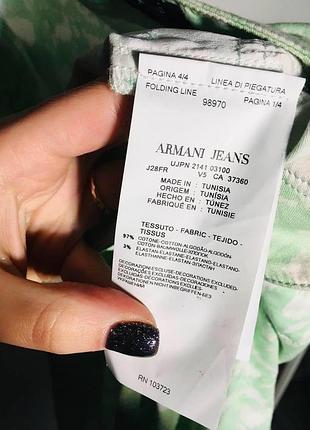 Оригинальные джинсы скинни armani jeans3 фото