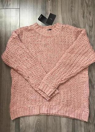 Светр mango р. s оригінал, кофта, рожевий 10