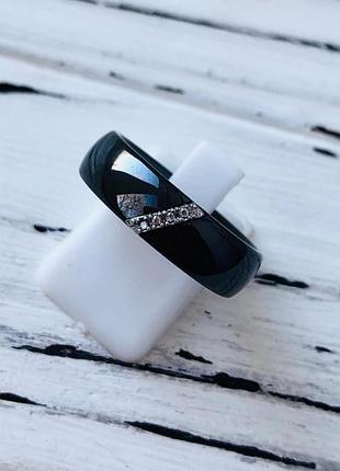 Кільце чорне кільце кераміка керамічне