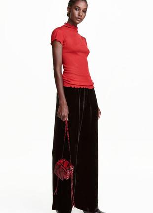 Топ в рубчик у складі шовк, віскоза h&m studio в стилі cos