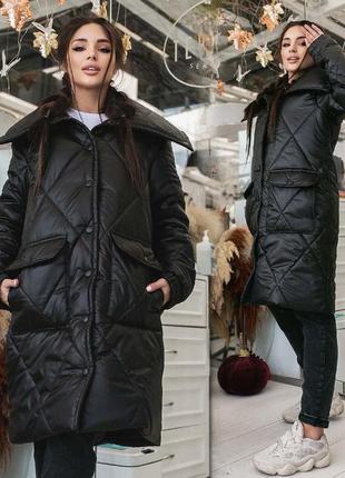 Жіноче зимове пальто 153-1