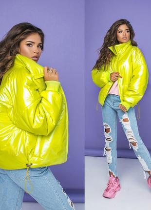 Женская стильная демисезонная куртка 2210 в расцветках5 фото
