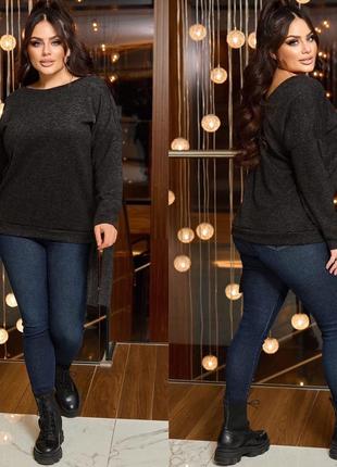 Батальний теплий джемпер на флісі 41591