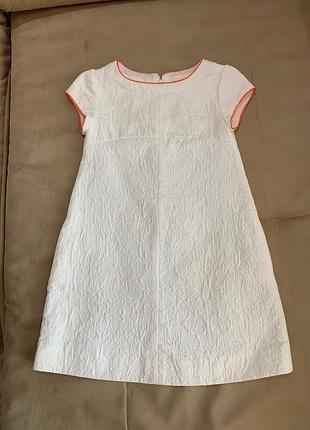 Платье zara на 5-6 лет на рост до 118
