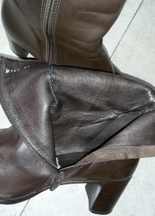 Демисезонные элегантные кожаные ботльоны португальского бренда baxxo 37 размер10 фото