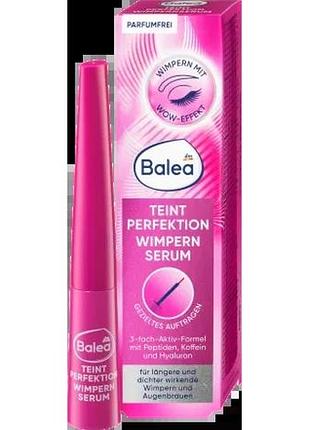 Сироватка для росту вій і брів balea  wimpernserum teint perfektion, 4,5 ml