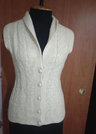 В'язаний жилет 44р.
