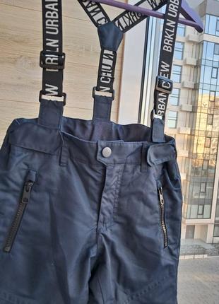 Зимние штаны h&m 98-104см зимний полукомбинезон h&m 3-4г4 фото