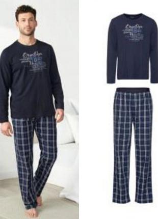 Чоловіча піжама домашній костюм livergy m l xl