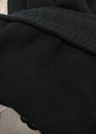 Штаны спортивные женские puma на флисе чёрные размер xl7 фото