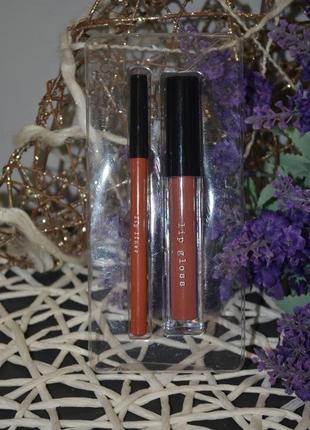 Фірмовий набір для губ, олівець і блиск h&b lip gloss lip liner willenhall