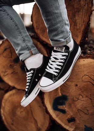 Кеди converse «black» кеды1 фото