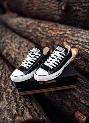 Кеди converse «black» кеды7 фото