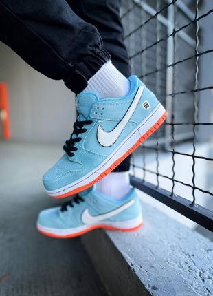 Nike sb dunk low gulf blue orange ❤️36рр-45рр❤️ кроссовки найк данк мужские, кроссовки мужские найк, мужские кроссовки найк, кроссовки женские найк1 фото