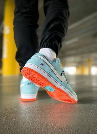 Nike sb dunk low gulf blue orange ❤️36рр-45рр❤️ кроссовки найк данк мужские, кроссовки мужские найк, мужские кроссовки найк, кроссовки женские найк6 фото