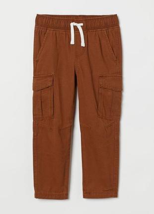 1-2/2-3/3-4/4-5/5-6/9-10 р h&amp;m новые фирменные брюки джинсы джоггеры карго мальчишки