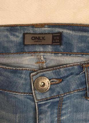 Розпродаж! джинси жіночі з потертістю раз s (44)6 фото