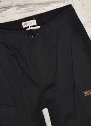 11-12/12-13/13-14 р h&m нові фірмові штани джинси джоггери карго з кишенями хлопчику9 фото