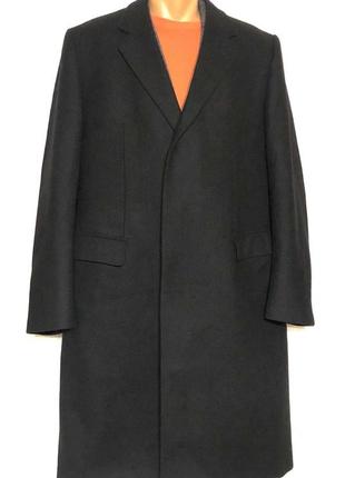 Мужское шерстяное классическое пальто2 фото