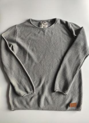 Пуловер rocklin roll neck knit wear р. l светло-серый