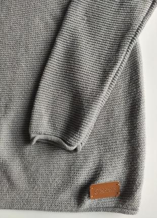 Пуловер rocklin roll neck knit wear р. l светло-серый6 фото