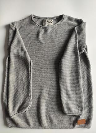 Пуловер rocklin roll neck knit wear р. l светло-серый5 фото