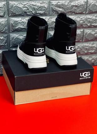 Термо ботинки угг ugg australia черные угги высокие классические дути4 фото