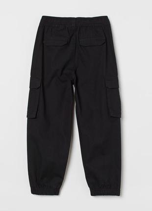 11-12/12-13/13-14 р h&m нові фірмові штани джинси джоггери карго з кишенями хлопчику2 фото