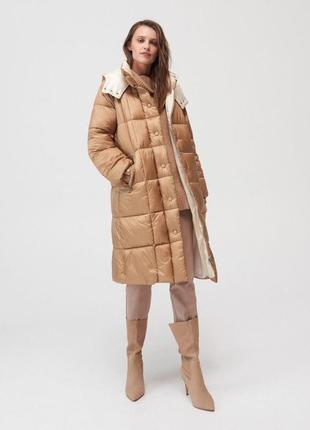 Зимове пальто, розмір s-m, mohito3 фото