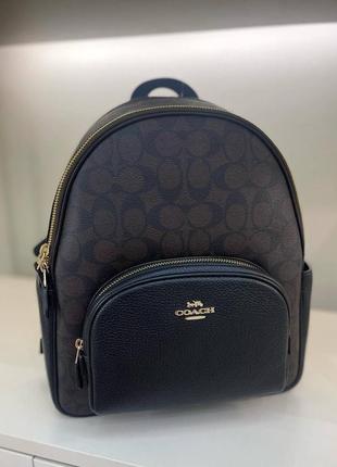 Рюкзак брендовый coach court medium backpack оригинал коач на подарок Жене/девочке1 фото