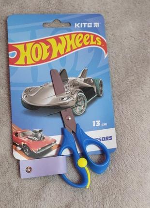 Ножницы детские hot wheels 13см kite