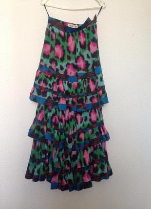 Новая юбка коллаборации kenzo for h&m размер s, евр 34