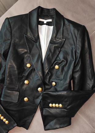 Шкіряна куртка veronica beard cooke dickey leather jacket 
оригінал, rrp 1500$7 фото