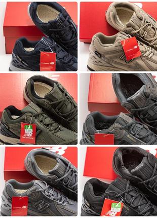 Мужские зимние кроссовки нью баланс с мехом new balance 1906r gore-tex  горетекс все цвета3 фото