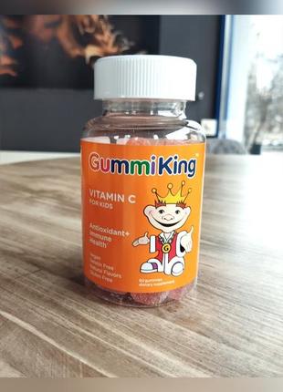 Вітамін с для дітей, 60 жувальних мармеладок gummiking