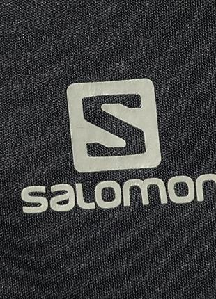 Salomon windstopper женская трекинговая куртка спортивная мембраная | гибридная10 фото