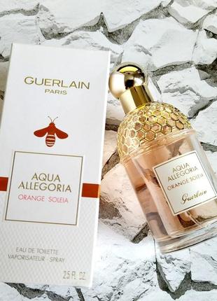 Guerlain aqua allegoria orange soleia💥оригінал 2 мл розпив аромата затест