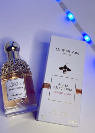 Guerlain aqua allegoria orange soleia💥оригинал 2 мл распив аромата затест6 фото