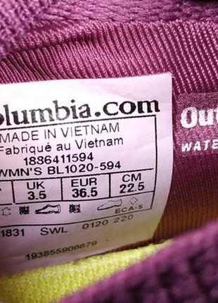 Жіночі черевики / високі кросівки columbia waterproof оригінал, розмір 35.5 - 3610 фото