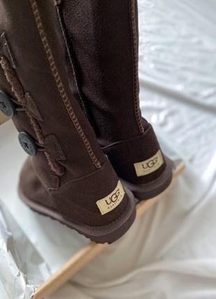 Женские зимние угги ugg baileyрдинализатор triplet ii brown umber овчина2 фото