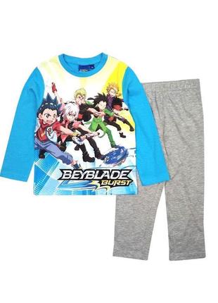 Хлопковая пижама бейблейд, beyblade на мальчика, sun city, disney