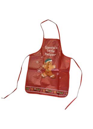 Фартук новогодний детский