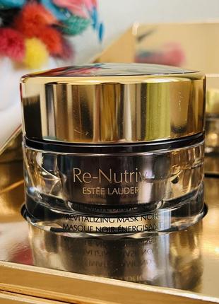 Оригинальный черная восстанавливающая маска estee lauder re-nutriv ultimate diamond revitalizing mask noir2 фото