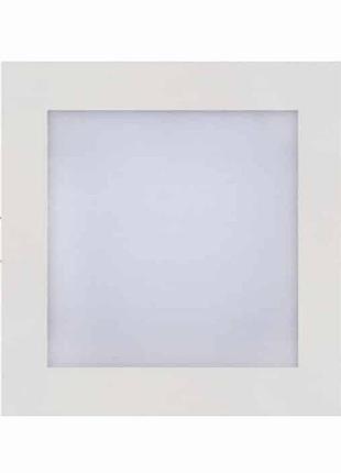 Світлодіодний світильник врізний slim/sq-15 15w 6400k