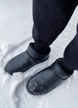 Угги ugg ultra mini smooth leather