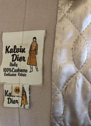 Kalvin dior пальто зимнее женское италия5 фото