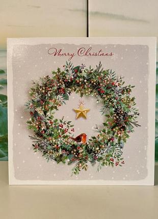 Англия 🇬🇧 рождественская новогодняя открытка